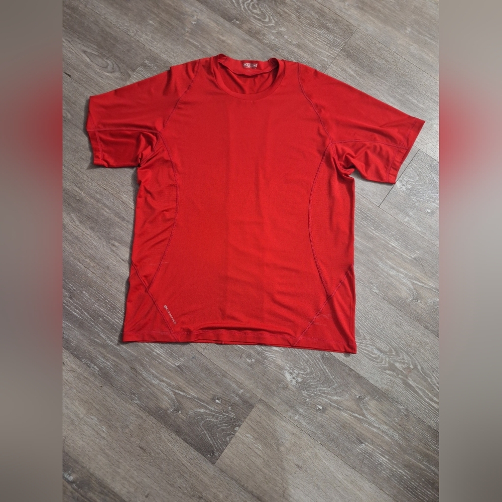 OGIO Men's Red Short Sleeve Performance Shirt